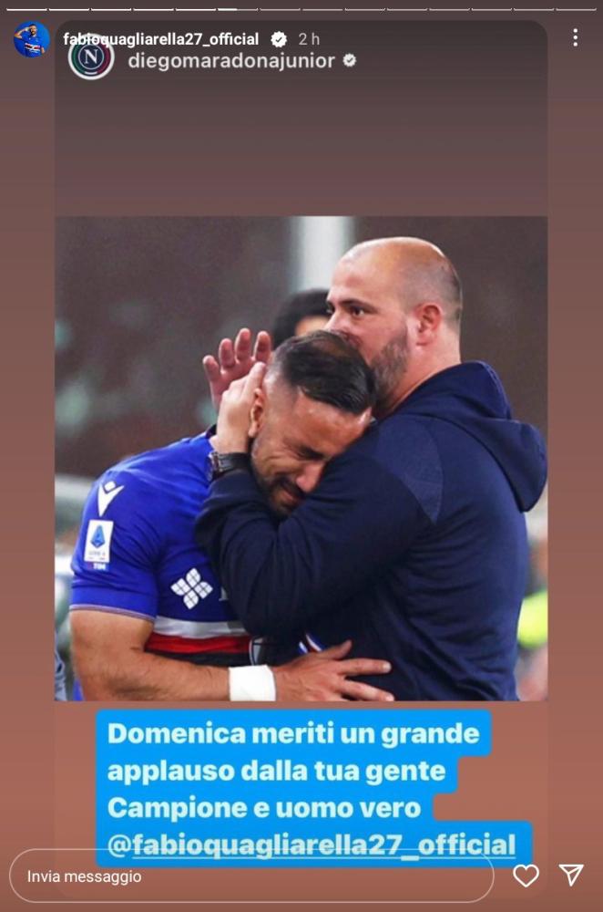 Fabio Quagliarella via Instagram