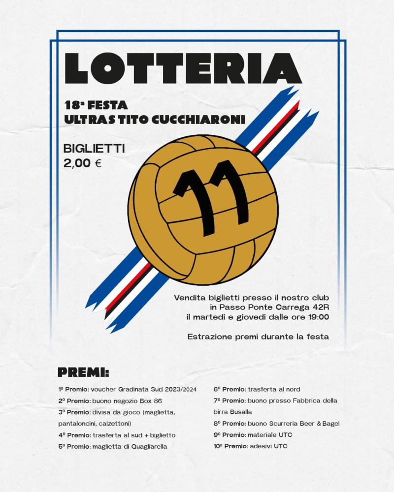 Lotteria Ultras Tito Cucchiaroni